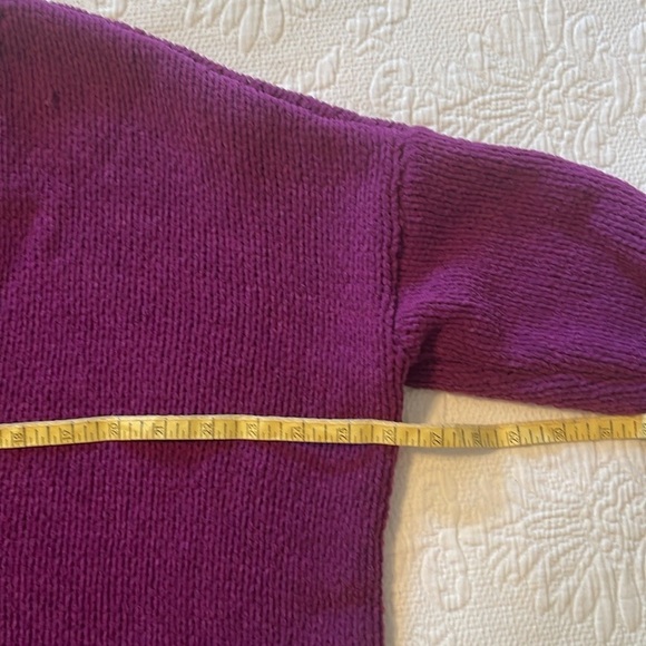 Show Me Your Mumu Hug Me V-Neck Purple Women's Sweater Size Small EUC Soft - Picture 8 of 8